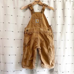 Carhartt Baby Overalls Coveralls Carhartt Brown Size 9-12 Months